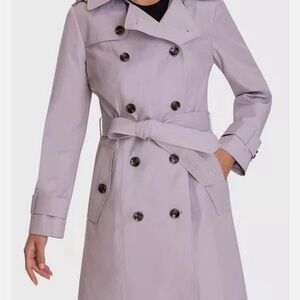 London Fog Women's Trench Coat - Lavender